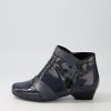 ZIERA Canton Xw Navy Mix Ankle Boots | Boots