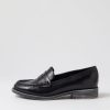 DJANGO & JULIETTE Messina Black Leather Loafers | Loafers