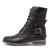 DJANGO & JULIETTE Mekhi Black Leather | Boots