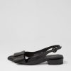 DJANGO & JULIETTE Evenning Black Patent Leather Flat Shoes | Flats