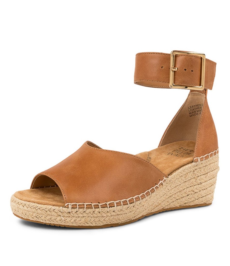 ZIERA Koen Xw Tan Leather | Espadrilles