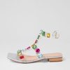 TOP END Kosire Silver Bright Multi Sandals | Flats