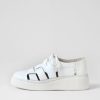 DJANGO & JULIETTE Yao White Leather Sneakers | Sneakers