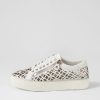 DJANGO & JULIETTE Flynng White Leather Sneakers | Sneakers