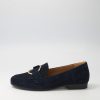 GABOR Quinn Dark Blue Suede Brogues | Comfort