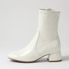 DJANGO & JULIETTE Checkie Stone Stretch Patent Pu Ankle Boots | Boots