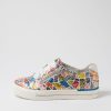 ZIERA Audry W Bright Metallic Multi Leather Sneakers | Sneakers