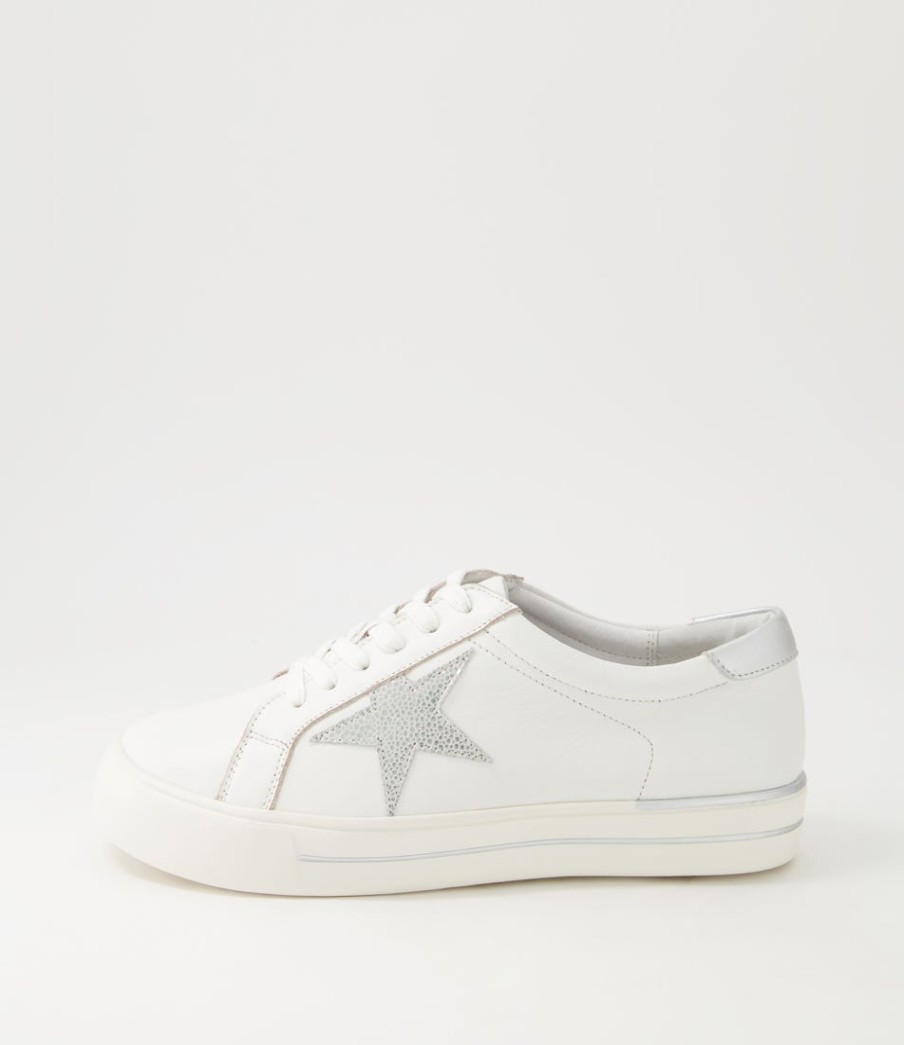 ZIERA Alysia W White Silver Speckle Multi Sneakers | Sneakers