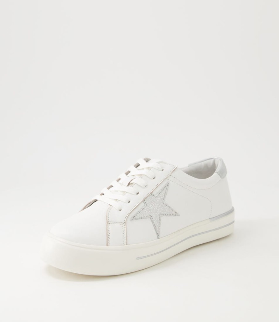 ZIERA Alysia W White Silver Speckle Multi Sneakers | Sneakers