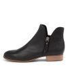 DJANGO & JULIETTE Faye Dj Black Natural Heel Leather | Boots