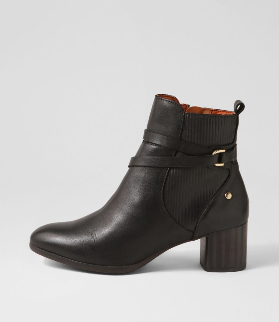 PIKOLINOS Calafat 41 Black Leather Chelsea Boots | Boots