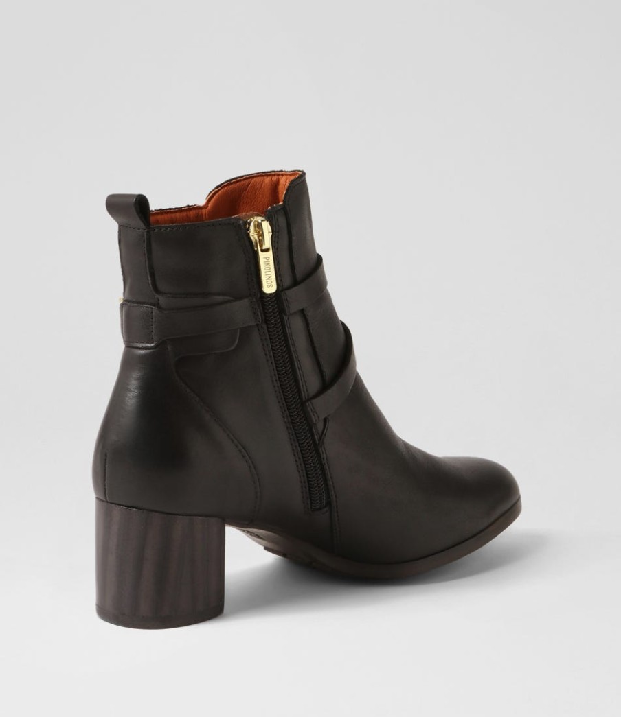 PIKOLINOS Calafat 41 Black Leather Chelsea Boots | Boots