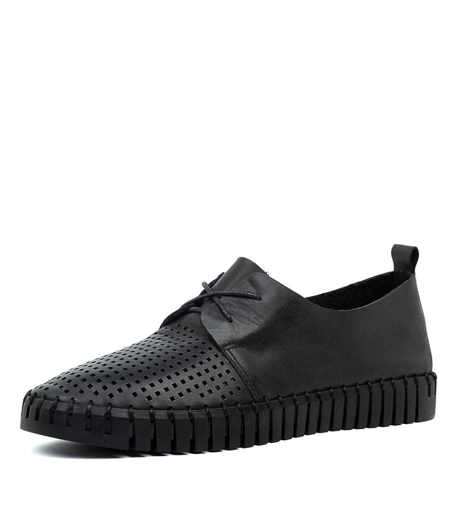 DJANGO & JULIETTE Huston Black-Black Sole | Sneakers