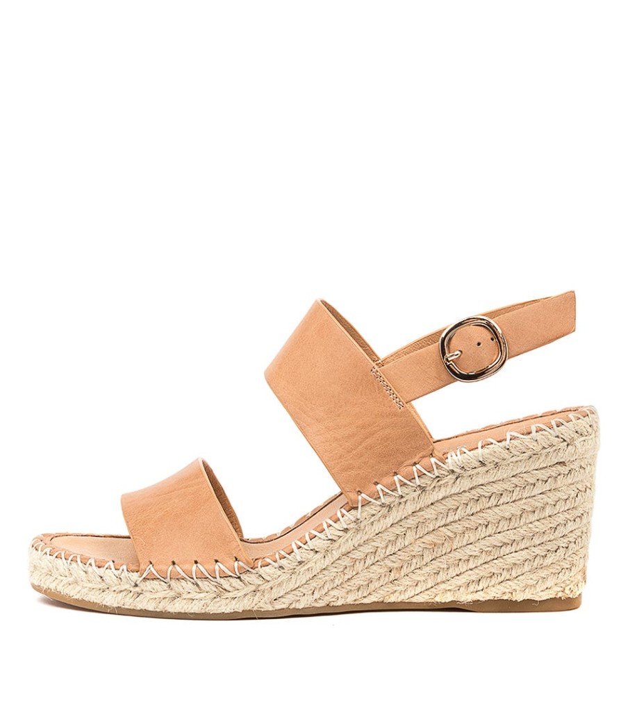 TOP END Gaga Tan Leather | Espadrilles