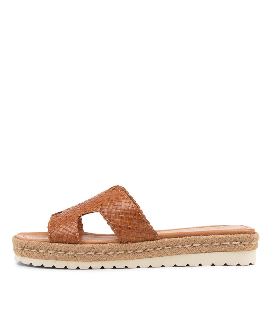 DJANGO & JULIETTE Sabeen Tan Weave Espadrilles | Espadrilles