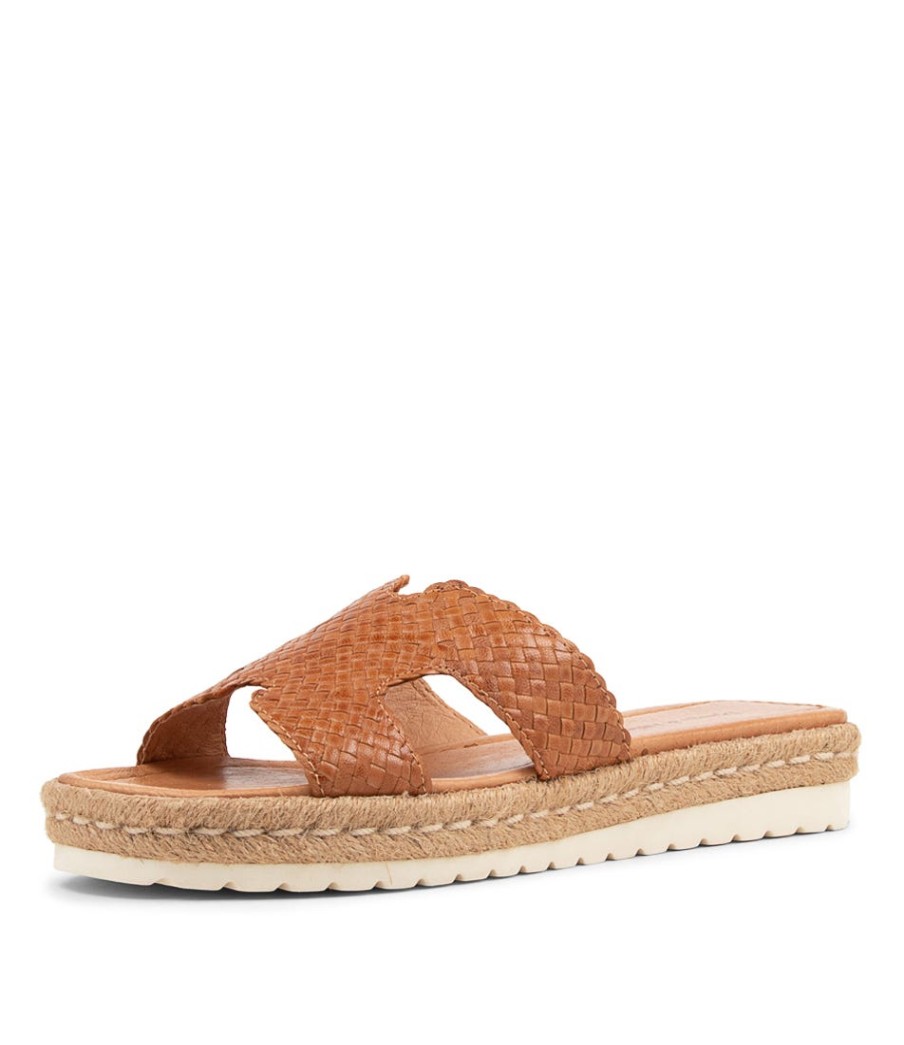 DJANGO & JULIETTE Sabeen Tan Weave Espadrilles | Espadrilles