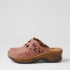 JOSEF SEIBEL Catalonia 41 Rosa Leather Clogs | Comfort