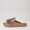 DIANA FERRARI Purtna Silver Leather Espadrilles | Espadrilles