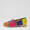 DJANGO & JULIETTE Alycia Bright Multi Patent Loafers | Flats