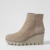 DJANGO & JULIETTE Nish Misty Suede Ankle Boots | Boots