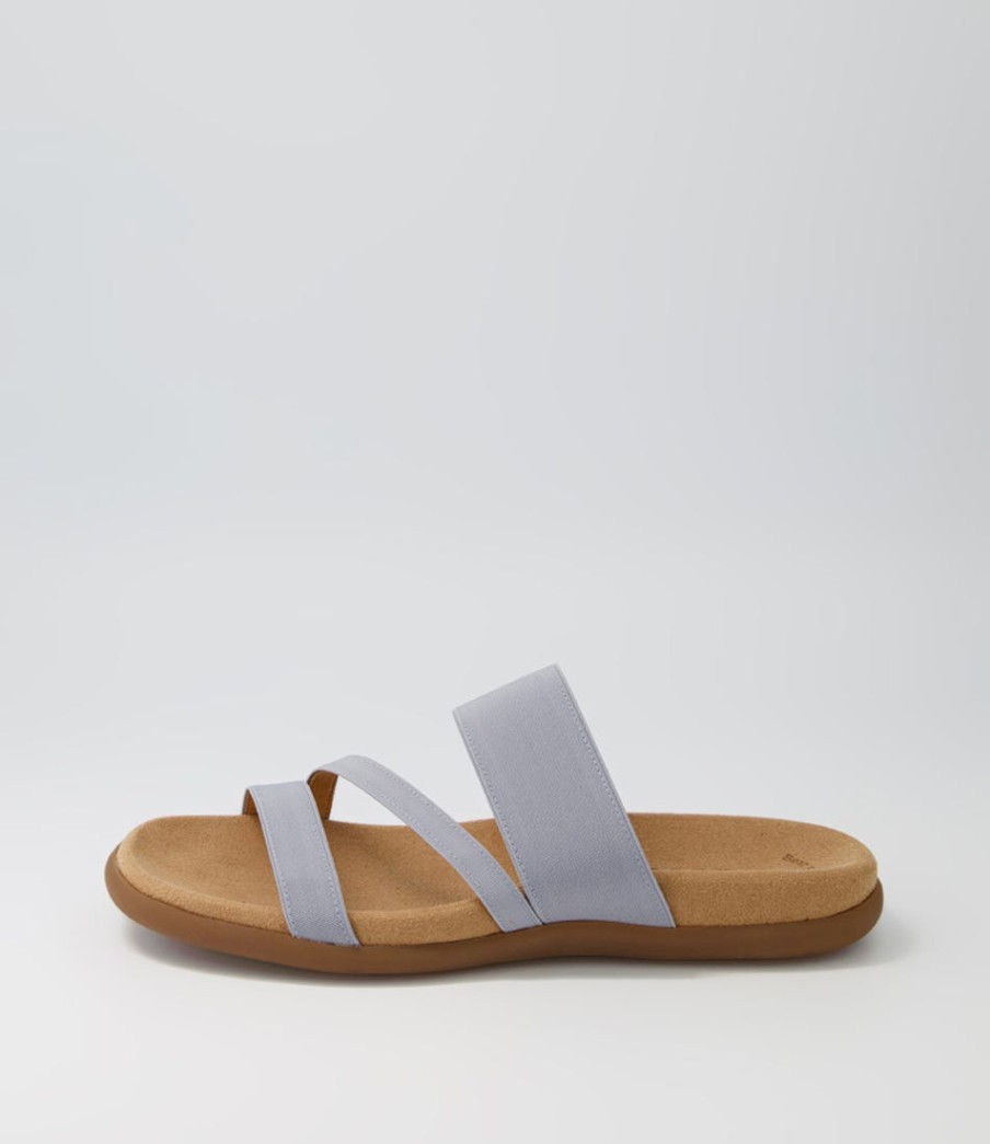 GABOR Rachie Aquamarin Elastic Sandals | Comfort