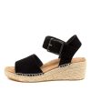 ZIERA Kraig Xw Black Suede | Espadrilles