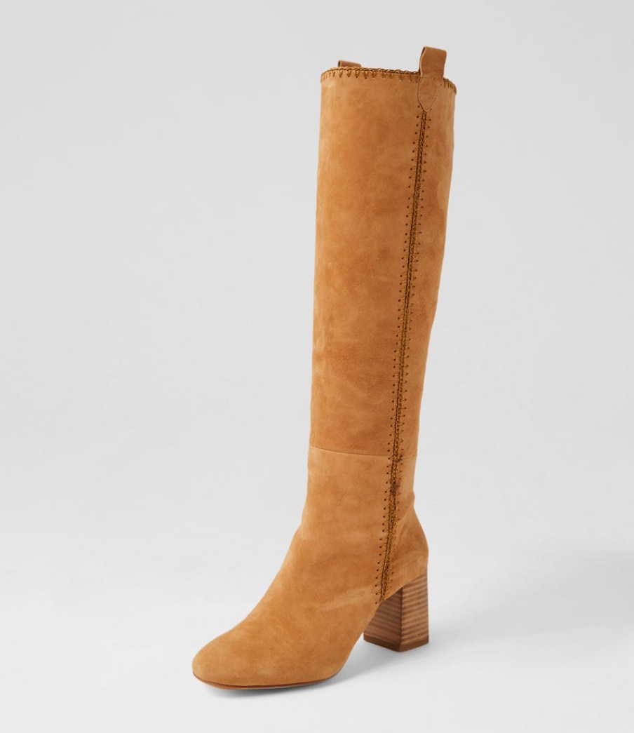 MOLLINI Skyla Desert Suede Knee High Boots | Boots