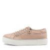 DJANGO & JULIETTE Froggy Nude Leather Sneakers | Sneakers