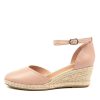 DJANGO & JULIETTE Rylen Rose Leather | Espadrilles