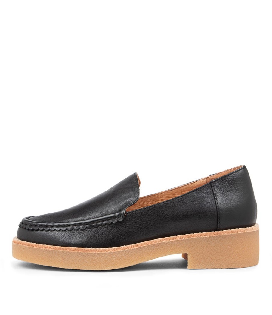 MOLLINI Feight Black Leather Loafers Nh | Loafers