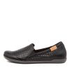 ZIERA Liana W Black Leather | Loafers