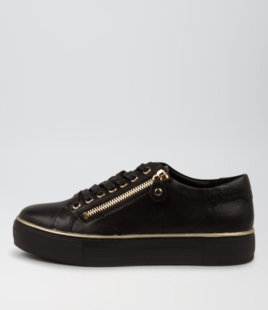 DJANGO & JULIETTE Froggy Black-Black Sole | Sneakers