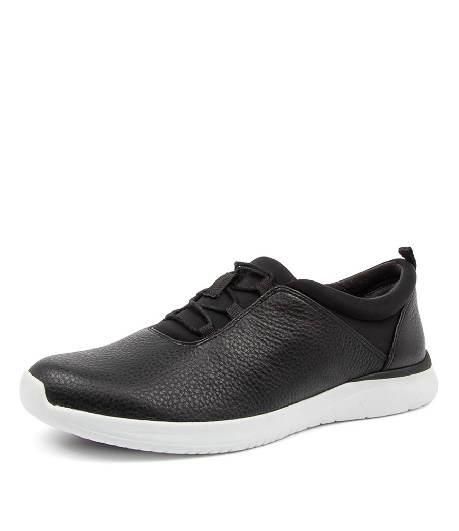 ZIERA Fox Xf Black-Wht Sol Lea | Comfort