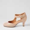 ZIERA Timon Xw Nude Leather Heels | Heels