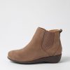 ZIERA Shanghai Xf Taupe Tumble Nubuck Chelsea Boots | Boots