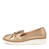 TOP END Oclem Champagne Leather | Loafers