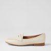 TOP END Melinato Almond Leather Loafers | Loafers