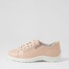 ZIERA Wemmer Xf Rose White Leather Sneakers | Sneakers