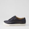 ZIERA Ayleen W Navy Leather Sneakers | Sneakers