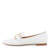 TOP END Socoro White Leather Loafers | Loafers