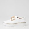 ZIERA Zeki W White Leather Sneakers | Sneakers