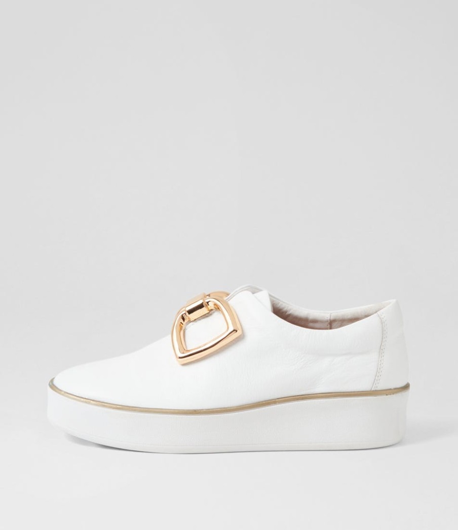 ZIERA Zeki W White Leather Sneakers | Sneakers