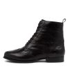 ZIERA Thron Xf Black Leather Ankle Boots | Boots