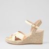 TOP END Ghosta Orange Yellow Splash Leather Espadrilles | Espadrilles