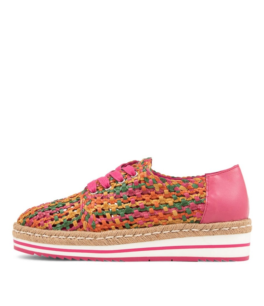 DJANGO & JULIETTE Evert Bright Multi Woven | Espadrilles