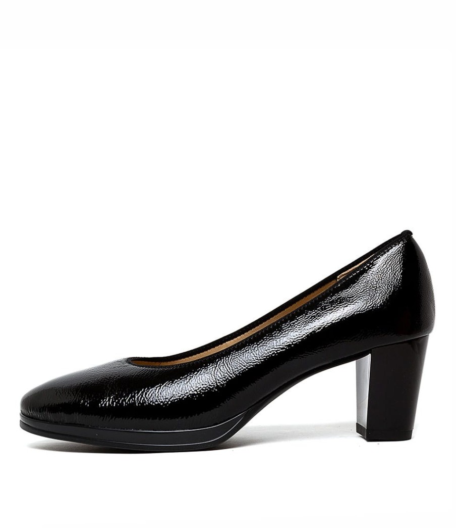 ARA Orly 36 Schwarz Patent Leather | Heels