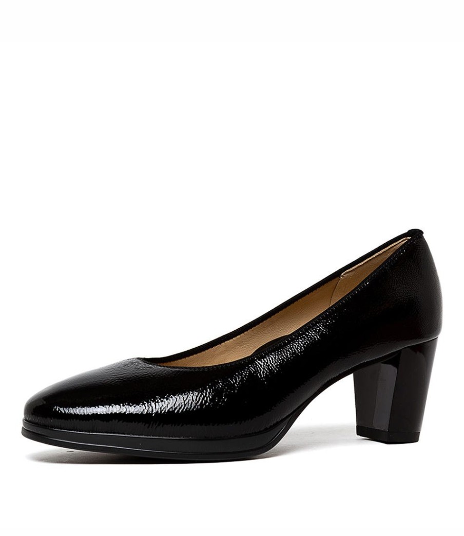 ARA Orly 36 Schwarz Patent Leather | Heels