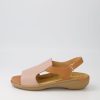 ZIERA Balinto W Blush Tan Leather Sandals | Wedges