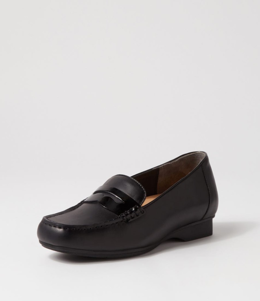 ZIERA Finnit Xf Black Shine Leather Loafers | Loafers