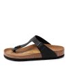 BIRKENSTOCK Gizeh Black Birkoflor | Comfort